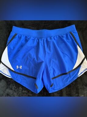 Under Armour Women's Royal Blue Athletic Running Shorts